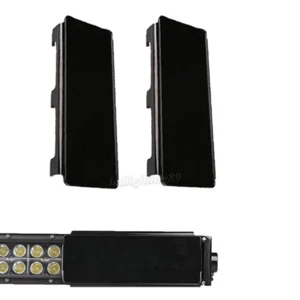 Cubierta de lente negra de 8 pulgadas 2 piezas a presión para barra de luz de trabajo LED todoterreno de 14"-16" SUV - Imagen 1 de 7