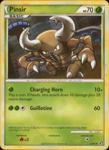 2x (HSDT-032) Pinsir (U) Pokemon HGSS Undaunted Card # 32 - Picture 1 of 1