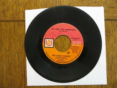 Jay & The Americans – This Magic Moment / Since I Don't Have You 1968 7" Single - Image 1 of 2