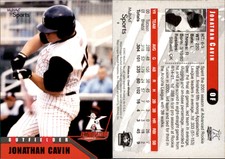 Jonathan Cavin 2002 MultiAd Kannapolis Intimidators #6 Card *AutographDen*