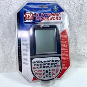 GUIDA TV EXCALIBUR ELECTRONIC INC CRUCIVERBA PUZZLE GIOCO VINTAGE NUOVO VECCHIO MAGAZZINO - Foto 1 di 4
