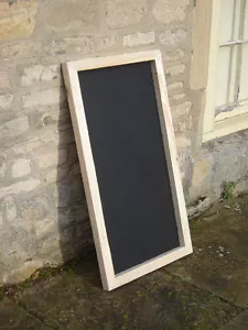 Chalkboard / blackboard large wooden/ memo menu /notice board 600 x 950 - Picture 1 of 2
