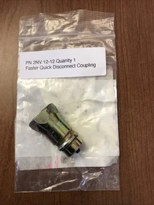2NV 12-12 SAE M MÁS RÁPIDO ACOPLAMIENTO Desconexión Rápida Macho 1/2"" x 16 Junta O Rosca - Imagen 1 de 8