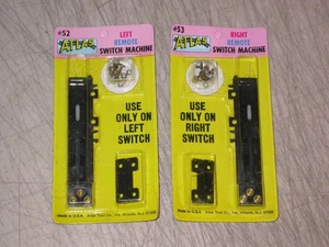 Two Atlas HO Scale No. 52 - 53 Remote Left-Right Hand Remote Switch Machines NOS - Picture 1 of 2