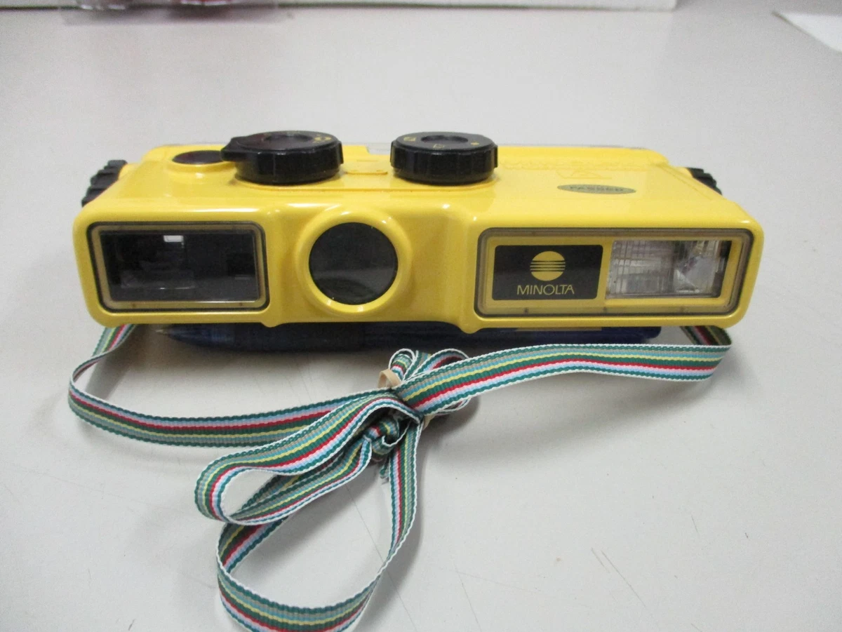 Minolta WeatherMatic-A Camera1980sスポーツ Minolta WeatherMatic-A Camera1980sスポーツ