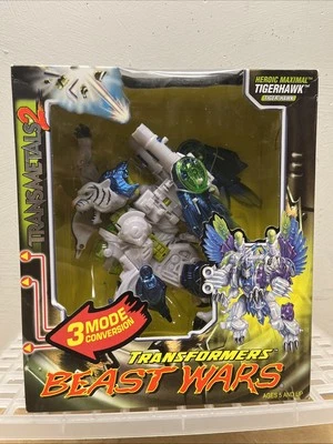 Transformers Transmetals 2: Beast Wars - Tigerhawk 3 Mode Conversion Action... - Image 1 of 4