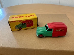 VINTAGE DINKY TOYS AUSTIN VAN “SHELL” “BP” STUNNING CONDITION .ORIGINAL BOX 470 - Picture 1 of 11