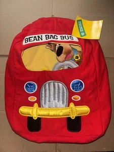 Sitzsack Rucksack Bus Scooby Doo 1998 Beanie Warner Bros Studio Rarität RAR NEU ETIKETT - Bild 1 von 16