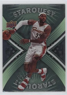 2008-09 Upper Deck First Edition Starquest Green LeBron James #SQ-17 - Image 1 of 2
