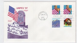 TurtlesTradingPost- 3 Diff. FDs 1997 FDC #2909 #2912 #2921 Artmaster Cachet - Picture 1 of 2