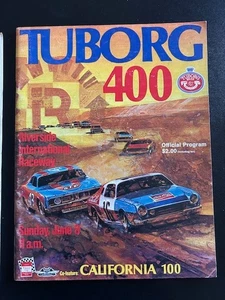 RIVERSIDE TUBORG 400 NASCAR PROGRAM 1975 MINT. - Picture 1 of 2
