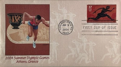 Fleetwood 3087 Centennial Olympic Games Atlanta Greece Olympics  - Image 1 of 2