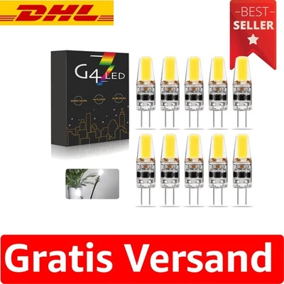 G4 LED Lichtlösungen 10 Stück - Dimmbar 3W Kaltweiß für Nachhaltige Beleuchtung - Bild 1 von 4