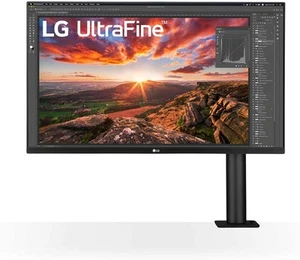 LG UltraFine 32UN880-B Ergo 4K Gaming Monitor 31.5" UHD 3840x2160 USB-C FreeSync - Bild 1 von 4