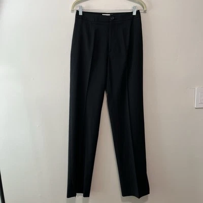 Pantalón Dolce & Gabbana Slim Pierna Recta Negro Mezcla Lana Talla EU 42 Foto 1 de 4