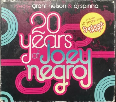 20 Years Of Joey Negro~Grant Nelson & DJ Spinna~3xCD Dance Compilation Digipak - Image 1 of 4