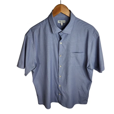 Рубашка поплин мужская Peter Millar Crown Sport Summer Comfort L Coryell Performance - Изображение 1 из 4