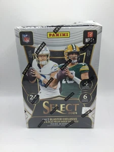 2024 Panini Select NFL Football Factory Sealed Blaster Box - Red & Blue Prizm - Picture 1 of 4