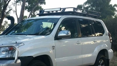 Backbone laser-cut steel mounting bracket for Toyota Prado 120 serie 1800mm rack - image 1 of 4