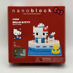 Nanoblock Hello Kitty Sea Cruise Micro Sized Block Building Kit Toy Sanrio New - Picture 1 of 13