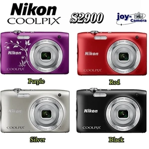 Nikon COOLPIX S2900 Digital Camera 20.0 MP 5x Optical Zoom Eniglish Language - Picture 1 of 43