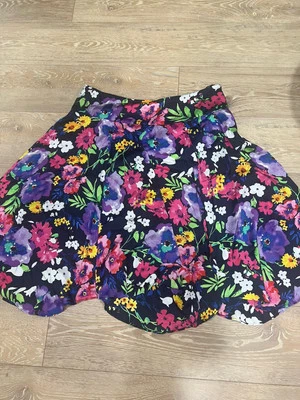 Lauren Ralph Lauren Floral Cottage Core Asymmetrical Midi Skirt. Size 16. NWT. - image 1 of 4
