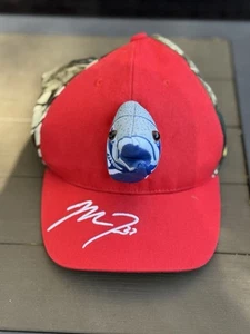 Los Angeles Angels #27 Mike Trout 3D Fish Camo Baseball Hat Cap - Picture 1 of 3