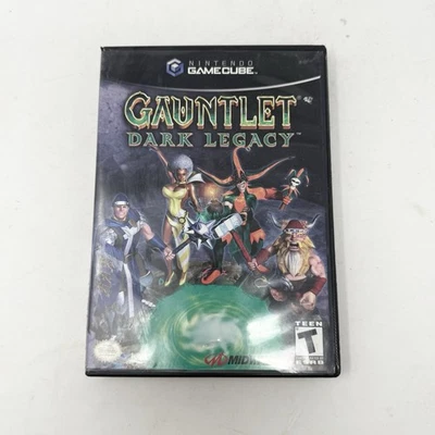 Gauntlet: Dark Legacy 游戏 2001 任天堂 Gamecube 完整带手动测试 — 第 1/4 张图片