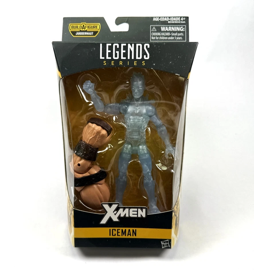 Figura de acción Iceman Marvel Legends nueva X-Men Juggernaut Wave 2016 Hasbro Foto 1 de 2