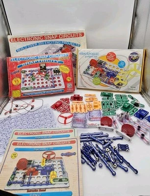 Snap Circuits PRO SC-300 Electronics Kit – STEM Toy - Used With Many Extras - Image 1 of 4