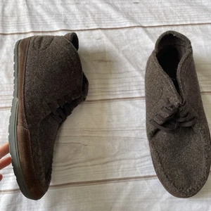 Patagonia Espresso Brown Wool Men’s 11 Chukka Boots - Picture 1 of 5