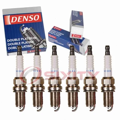 6 bujías Denso Platinum de larga duración para Audi A4 2002-2005 3,0 L V6 hasta Foto 1 de 4