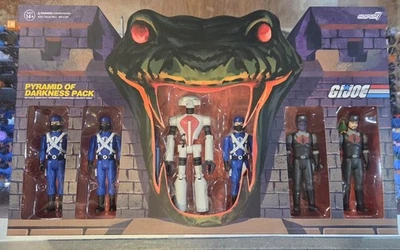 G.I. Joe Cobra Pirámide de la Oscuridad Pack 6 Figuras Super7 SDCC 2022 Nuevo en Caja Foto 1 de 2