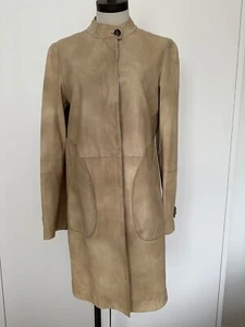 RRP6800$ Brunello Cucinelli Women's leather coat - Picture 1 of 6