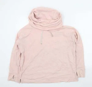 NEXT Womens Orange Roll Neck Polyester Blend Jumper Size 10 - Picture 1 of 12
