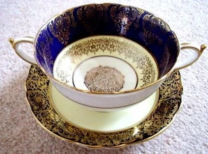 Paragon England porcelain bowl-dish-cup on stand and saucer,by Appointment - Picture 1 of 8