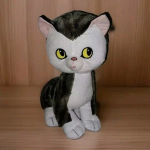 Kohls Cares schüchternes kleines Kätzchen Tabby gestreift weiß grau Stofftier Plüsch 10 Zoll - Bild 1 von 6