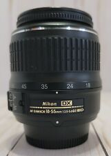 Nikon DX AF-S Nikkor 18-55mm 1:3.5-5.6 G II ED Lens
