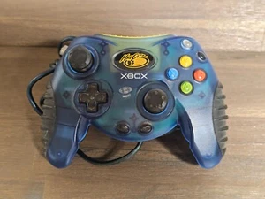 MadCatz Wired Controller Clear Blue w/ Break Away Cable For Original Xbox - Picture 1 of 2