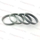 4x Spigot Rings 60,0 Mm - 56,6 Mm Conversion For Alloy Wheels
