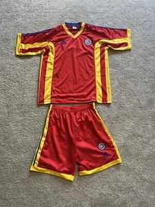 Vtg Rare Romania 1998/1999 Away Football Soccer Jersey Shirt/Shorts Adidas XXXL - Picture 1 of 13