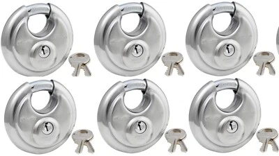 MASTER LOCK COMPANY LLC Master Lock #40KADPF Keyed Alike Code #0501 Lot of 6 BULK LIQUIDATION CLOSEOUT