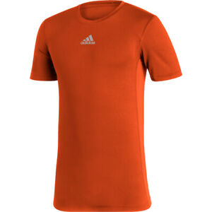 Adidas Techfit Short Sleeve Adult Baseball Compression Shirt