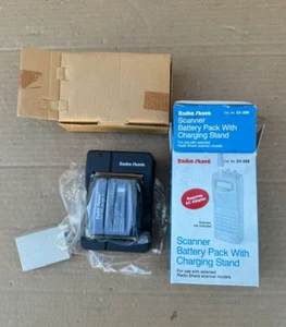 Radio Shack Scanner Battery Pack w/ Charging Stand Cat 23-288 - Picture 1 of 4
