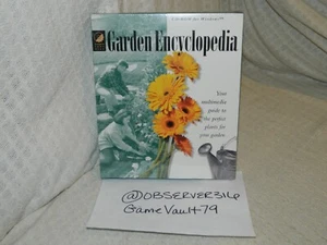 1995 Books that Work Garden Encyclopedia for PC BIG BOX NEW - Picture 1 of 7