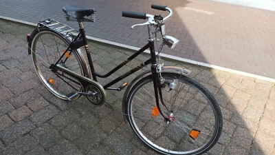 Damenfahrrad Hercules europa mahagoni 1980 mit original Fahrrad Pass( als Foto ) - Bild 1 von 4