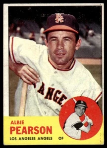 1963 Topps Albie Pearson Los Angeles Angels #182 - Picture 1 of 2