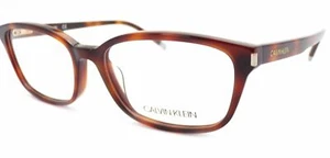Calvin Klein Brille Brillengestell glänzend braun Havanna Damen 53mm eyeglasses CK6007 214 - Bild 1 von 4