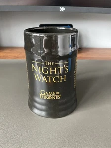 Game of Thrones The Night's Watch Ceramic Beer Tankard Mug Collectable 2015 - Picture 1 of 6