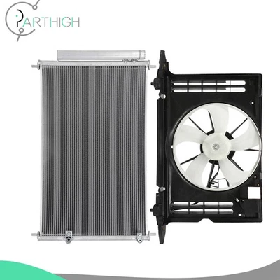 Radiator Cooling Fan And AC Condenser Car Electric For 2009-2014 Toyota Matrix — 第 1/4 张图片